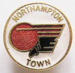 NORTHAMPTON TOWN - Fantastic Vintage Enamel Football Pin Badge