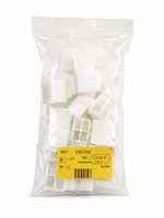245-1602 2 Way Electrical Connector Housing White Pack of 25 New OE