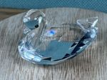 Swarovski Crystal Small Swan Waterfowl Clear Crystal 60mm Ornament