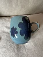 1 Hardly Used Denby Azure Accent Daisy Large Curve Mug  Blue