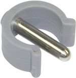1 x Replacement Grey E-Clip - Ideal for Aidapt Commode, Walker, Perching Stool