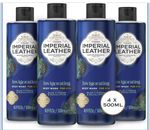 Imperial Leather Blue Cypress & Eucalyptus Body Wash Shower Gel Pack of 4x500ml