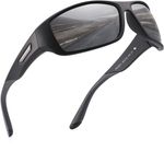 PUKCLAR Polarised Sports Sunglasses for Men Women Cycling Glasses UV400 Protecti