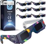 1x/5x/10x Solar Eclipse Glasses CE ISO Certified - Safe Sun Viewing UK Aug