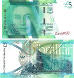 Gibraltar - 2021 £5 Banknote