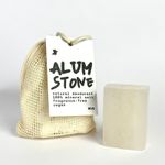 Alum Stone - 100% Natural Deodorant For Men & Women, 95g, Fragrance-free, Vegan