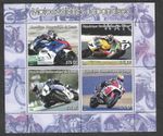 CLASSIC MOTORCYCLE STAMPS IN  SHEET MNH MOTORBIKES TRANSPORT  2005