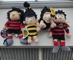 First Edition - Dennis the Menace, Bea, Gnasher September 2000 Collectable Plush