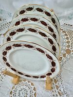 Set of 4 cake plates made by Paragon England - Elegance Pattern