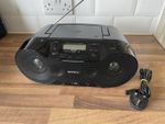 SONY ZS-RS70BTB STEREO BOOMBOX - DAB+/FM RADIO / CD / BLUETOOTH / USB PLAY & REC