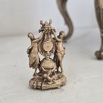 Miniature Dollhouse Bronze Clock Rococo 12th