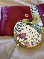 Gucci Flora Mirror Pocket Beauty Gift With Pouch New