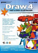 DRAW 4 - Computer Art Illustration & Design - DTP - Graphic Designing PC (New)
