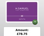 H.Samuel Gift card Voucher