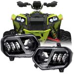 For Polaris Sportsman 800 850 2009-2017 ATV UTV LED Headlight DRL High Low Beam