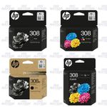 HP 308 / 308e / Black / Colour Ink Cartridges For HP DeskJet 2910 2920 2921 2922