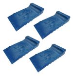 Slippery Jim Recovery Wheel Skates - Set of 4 (Blue Vehicle Sliders Winch Car)
