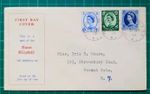 1953 4D 1/-3 1/-6 Tudor Wilding Definitive FDC Great Portland St 2 NO