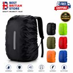 Waterproof Backpack Cover Bag Rucksack Rain Dust Outdoor Camping Hiking UK