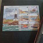 ALDERNEY 2012 SG MS473 THE HISTORY OF THE HARBOUR  MNH