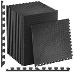 EVA SOFT FOAM MAT YOGA TILES 40 x 40cm GYM FLOORING INTERLOCKING FLOOR PLAY MATS