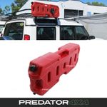 30L LITRE 8 GALLON UNIVERSAL 4x4 OFF ROAD JERRY FUEL PETROL DIESEL TANK CAN RED