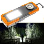 Large LED Work Light COB Inspection Lamp Magnetic Torch USB Rechargeable Car