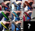 ARCHERY BOW SLING / WRIST SLING - UK MADE - CHOOSE YOUR OWN COLOURS BOWSLING