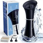 Electric Ear Washer Black with Water Temperature Sensor & Dual Water Tank