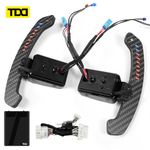 Real Carbon Fiber  LED Magnetic Paddle Shifters For BMW F Series  G Series