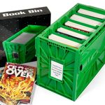 BCW Green Short Comic Book Bin Heavy Duty Stackable Plastic Box Holds 150 Bagged