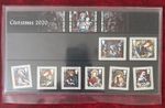 GB Presentation Pack 593 2020 CHRISTMAS STAINED GLASS WINDOWS MNH MINT STAMP SET