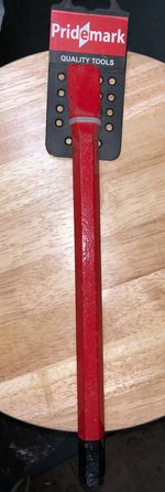 Cold Chisel 12 Inch x 1 Inch By 20mm Thickness - Carbon Steel Metal Chisel