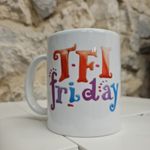 TFI Friday style Cup mug Chris Evans Channel Four 1990s Will