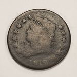 1812 1c Classic Head Large Cent - Better Date Coin - SKU-Y1250