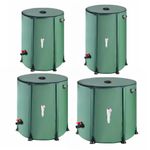 Collapsible Rain Barrel Water Collection System Portable Water Storage Tank UK
