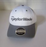 Taylormade Performance Seeker Golf Cap, White/Grey, One Size