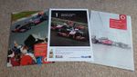 McLaren Mercedes Vodafone F1 Adverts Posters Formula 1 Hamilton Button Mobil 1