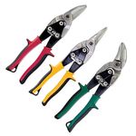3pc Aviation Tin Snips Sheet Metal Cutters Cutting Shears Heavy Duty Tinsnips