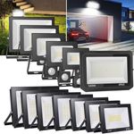 500W 300W 200W 100W 50W 30W 10W LED Flood Light Outdoor Garden Lamps Spotlights