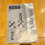 Korg Pa1X Pro English User Manual for Electronic Keyboard (MAN0001093)