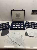 Silver Proof 3 Roubles 34.76 -1993 Bolshoi Ballet & Official Coins Of Russia COA