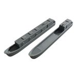 OO Gauge 1:76 Canal Boats x2 – 3D Printed Model Railway Narrowboat Scenery