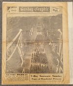 SUNDAY GRAPHIC V DAY SOUVENIR NUMBER 9TH JUNE 1946 ORIGINAL NEWSPAPER