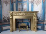 Ornate Large Scale Grand Fire Place Surround For Dolls House 1 / 12Th Scale