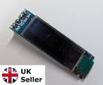 0.91" Inch OLED Display Module 128x32 White Pixels I2C (0x3C) SSD1306 Compatible