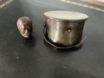 WW1 TRENCH ART SHELL PEAKED CAP 1914-1918.