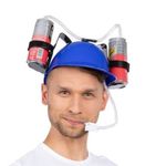 Blue Novelty Drinking Helmet Beer Hat Stag Do Soda Holder Hen Party Funny Beers