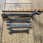 4 Russian made in the ussr metric spanners. 