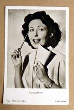 CAROLA HÖHN Rüdel-Verlag Schauspielerkarte/Fotokarte Nr. 620 unsig. AK